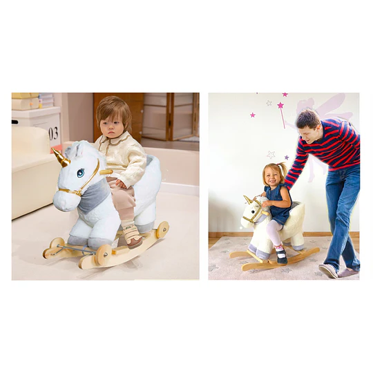 Balancín Correpasillo 2 En 1 Unicornio Kidscool