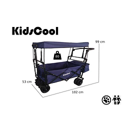 Retiro Express - Carro Wagon Plegable Azul