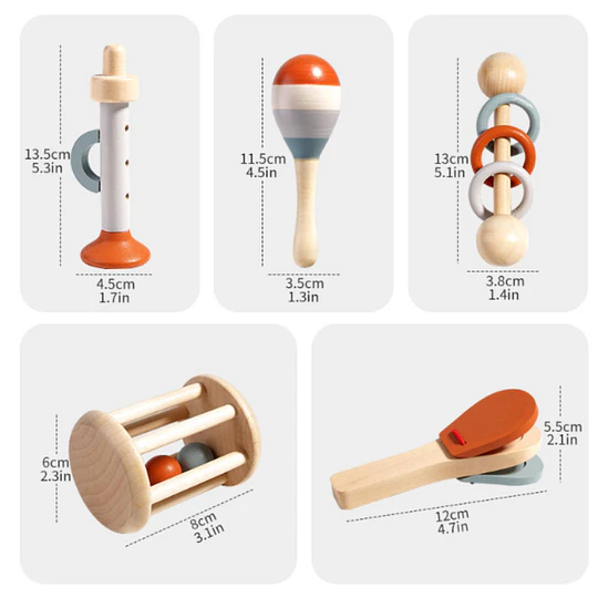 Retiro Express - Didactico Set Musical 5 Montessori