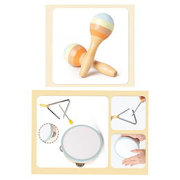 Retiro Express - Didactico Musical 7 Instrumentos Montessori