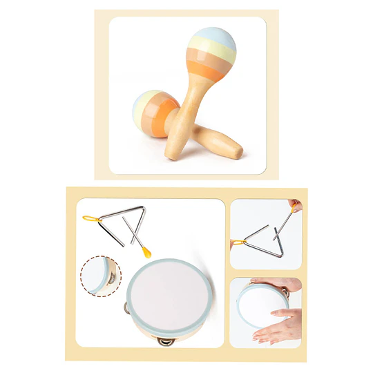 Retiro Express - Didactico Musical 7 Instrumentos Montessori