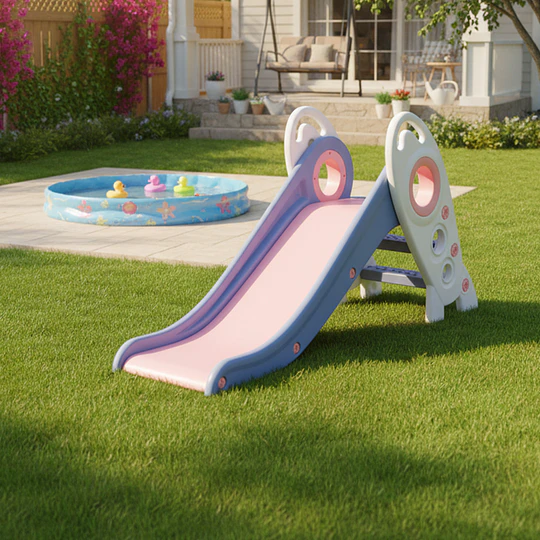 Retiro/Despacho Express - Resbalín Infantil Plegable Kidscool Rosado