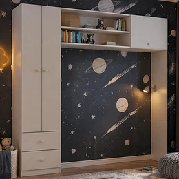 Ropero 3 Puertas Blanco Essencial 