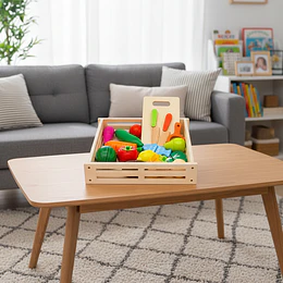 Retiro Express - Didactico Frutas y Verduras Montessori