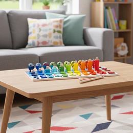 Puzle Didactico Multicolor Montessori