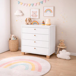 Cómoda Zupi Blanca 