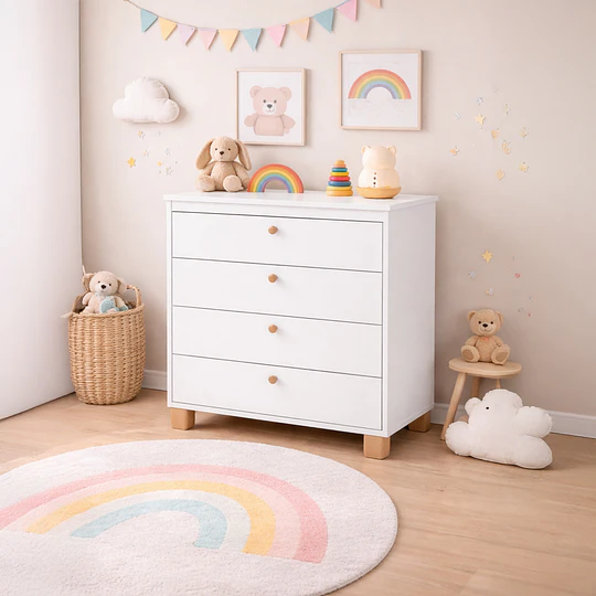 Cómoda Zupi Blanca 