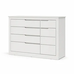 Comoda Cleo Blanca 5 Cajones