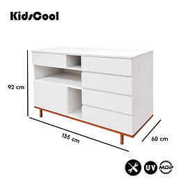 Cómoda Sognare Passarin Blanca