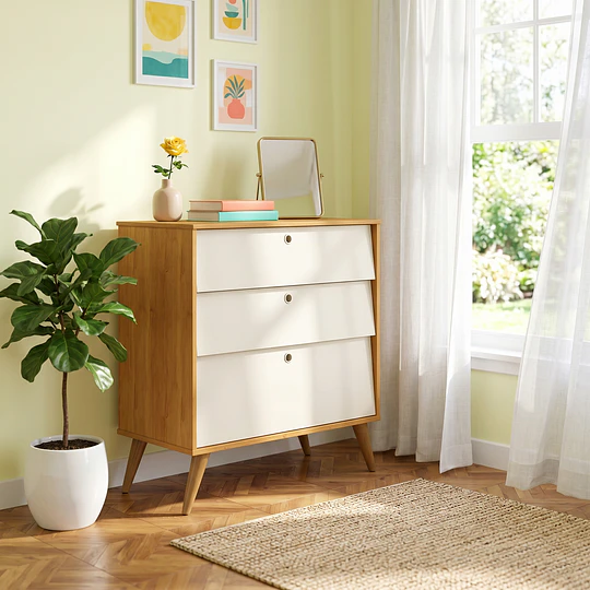 Cómoda Gold Beige Eco Wood