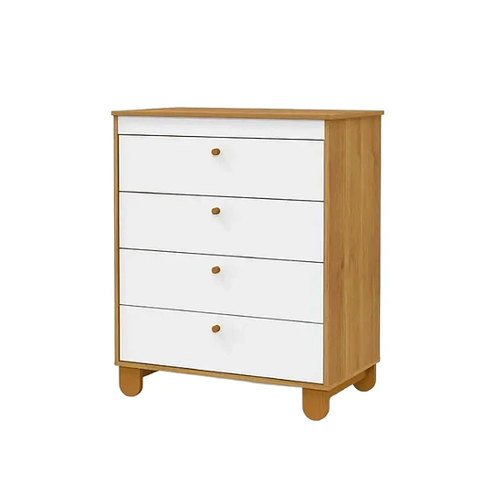 Cómoda Zupi Blanca Caramelo 