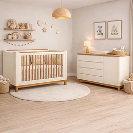 Comoda Flow Puerta Beige Eco Wood
