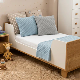 Mini Cama Zupi Blanca Caramelo