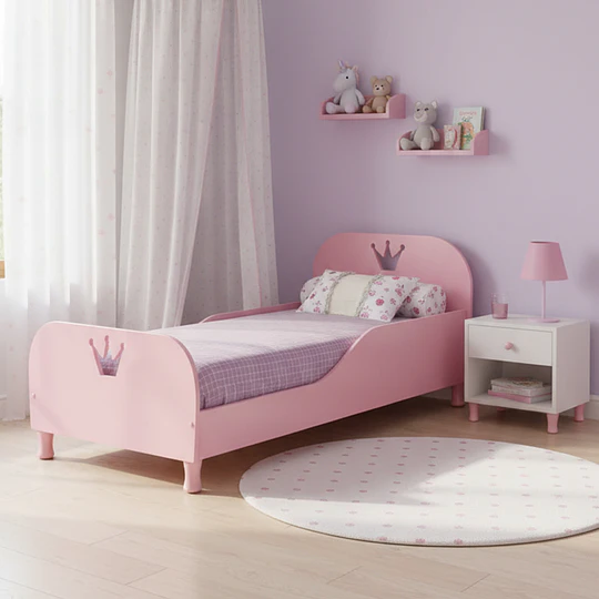 Mini Cama Transición Princesa Rosada