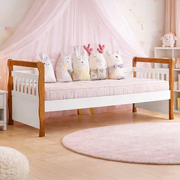 Cama Cuja Blanco Café Julia 