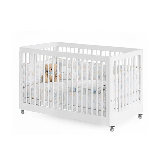 Retiro Express - Cuna Antirreflujo 3 en 1 Lion Blanca Kidscool - PRODUCTO ARMADO DESPACHO SOLO RM