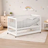 Retiro Express - Cuna Antirreflujo 3 en 1 Lion Blanca Kidscool - PRODUCTO ARMADO DESPACHO SOLO RM