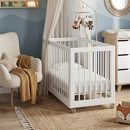 Retiro Express - Cuna Antirreflujo 3 en 1 Lion Blanca Kidscool - PRODUCTO ARMADO DESPACHO SOLO RM