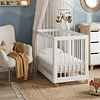 Retiro Express - Cuna Antirreflujo 3 en 1 Lion Blanca Kidscool - PRODUCTO ARMADO DESPACHO SOLO RM