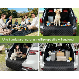 Retiro Express - Funda Protectora Universal Auto/SUV/Camioneta Petscool Impermeable Negro