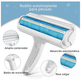 Retiro Express - Rodillo Removedor de Pelos Mascotas PetsCool Reutilizable Sin Repuestos