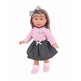 Retiro Express - Muñeca De Apego Sofy Kidscool 40cm Suave Rosada Niños 3+