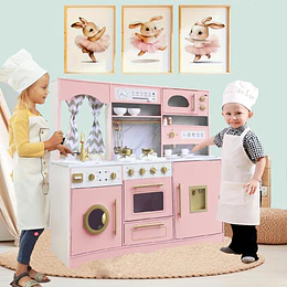 Retiro Express - Gran Cocina Kitchenette Rosada