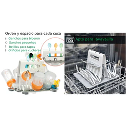Retiro Express - Escurridor De Mamaderas y Botellas Con Bandeja Kidscool
