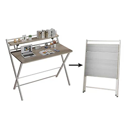 Escritorio Plegable Home Office Gris Be Design 