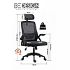 Silla Ergonomica Negra 24 Hrs