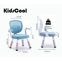 Retiro Express - Silla Escritorio Ergonomica Infantil Azul