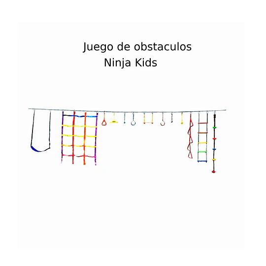 Retiro Express - Juego De Obstaculos Ninja Kids Kidscool