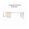 Retiro Express - Juego De Obstaculos Ninja Kids Kidscool