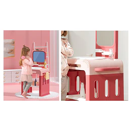 Retiro Express - Lavamanos Infantil Montessori Kidscool - Estación de Aseo y Autonomía Rosado