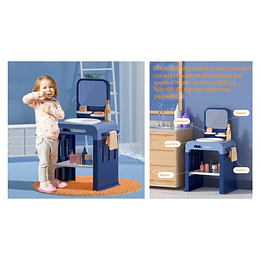 Retiro Express - Lavamanos Infantil Montessori Kidscool - Estación de Aseo y Autonomía Azul
