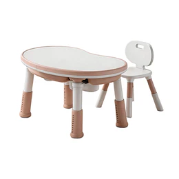 Retiro Express - Mesa Escritorio Infantil Kidscool Rosado con Silla y Altura Regulable