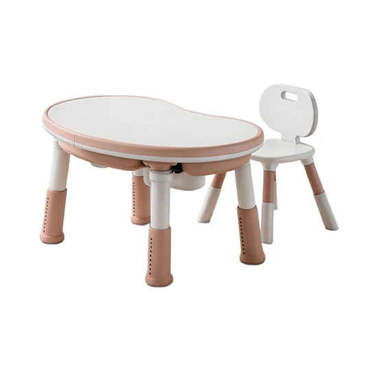 Retiro Express - Mesa Escritorio Infantil Kidscool Rosado con Silla y Altura Regulable
