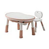 Retiro Express - Mesa Escritorio Infantil Kidscool Rosado con Silla y Altura Regulable