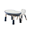 Retiro Express - Mesa Escritorio Infantil Kidscool Azul con Silla y Altura Regulable