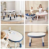 Retiro Express - Mesa Escritorio Infantil Kidscool Azul con Silla y Altura Regulable