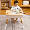 Retiro Express - Mesa con silla School Blanco Caramelo