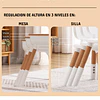 Retiro Express - Mesa con silla School Blanco Caramelo