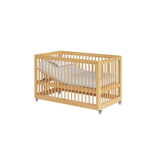 Cuna Bebé Multifuncional Antirreflujo Colecho 3 en 1 Lion Natural 