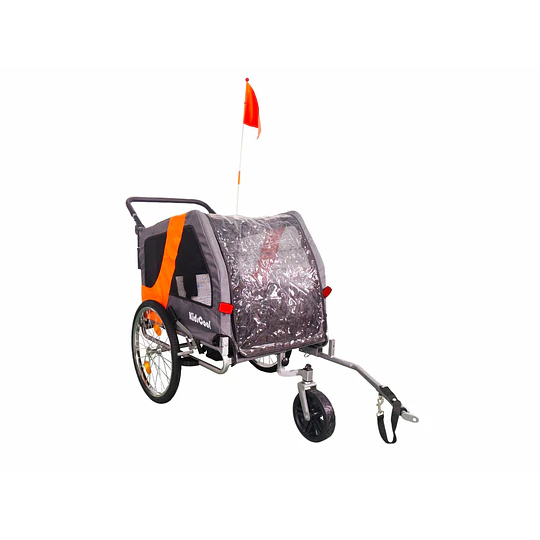 Carro Jogger Gris Baby Trailer Single