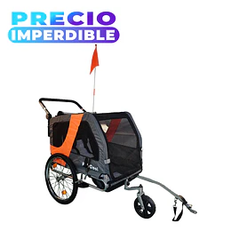 Carro Jogger Gris Baby Trailer Single