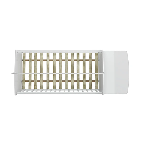 Cuna con Cómoda Mudador Bambini Blanco