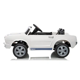 Auto a Bateria Shelby Gt350 Blanco 12v 2Motores