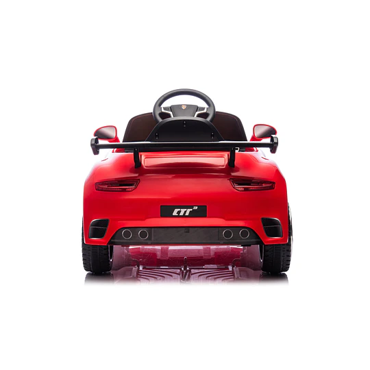 Auto a Bateria Porsche 911 Ruf Ctr3 Rojo 12v 2Motores