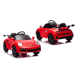 Auto a Bateria Porsche 911 Ruf Ctr3 Rojo 12v 2Motores