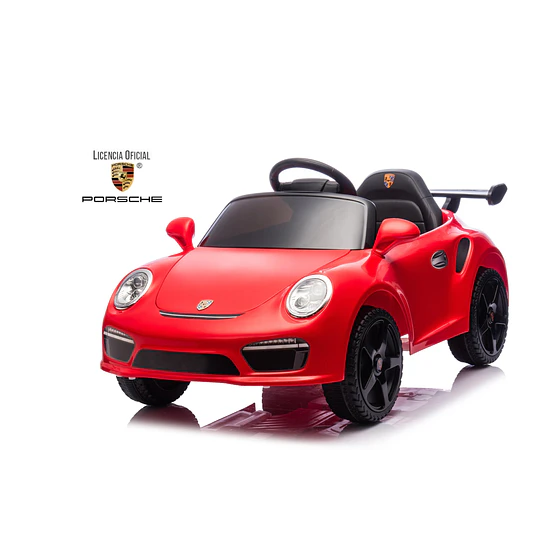 Auto a Bateria Porsche 911 Ruf Ctr3 Rojo 12v 2Motores